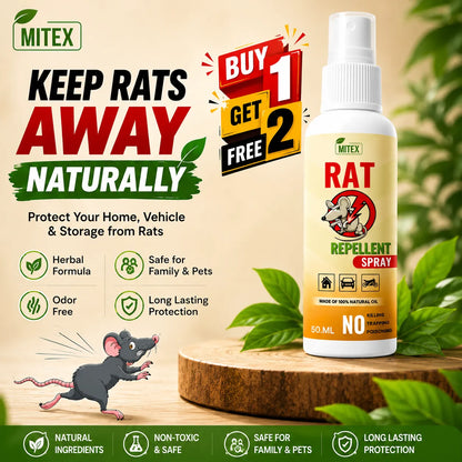 Rat Repellent Spray – Safe & Eco-Friendly