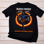 Unleash the Rudra Within – Power Graphic Tee | Lord Shiva Power Design