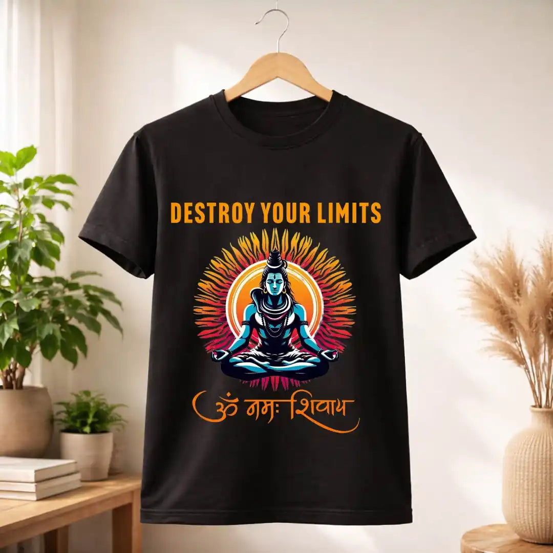 Destroy Your Limits – Lord Shiva T-Shirt