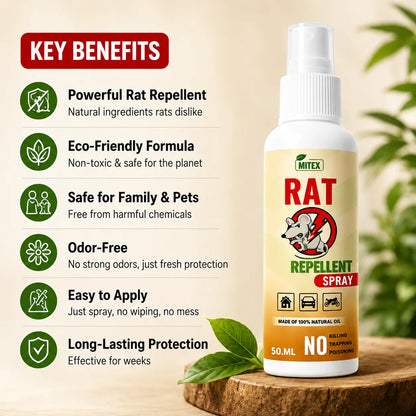 Rat Repellent Spray – Safe & Eco-Friendly