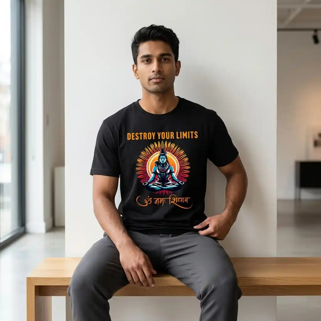 Destroy Your Limits – Lord Shiva T-Shirt