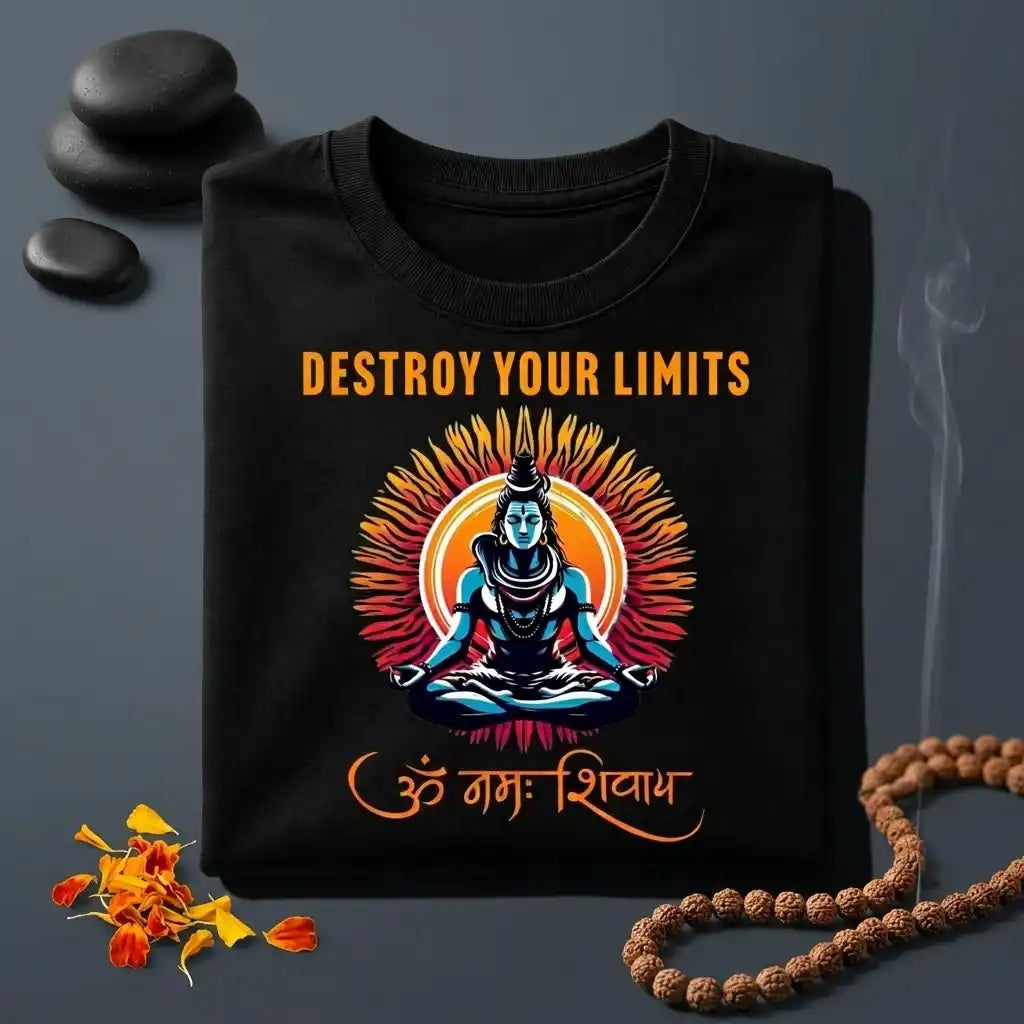 Destroy Your Limits – Lord Shiva T-Shirt