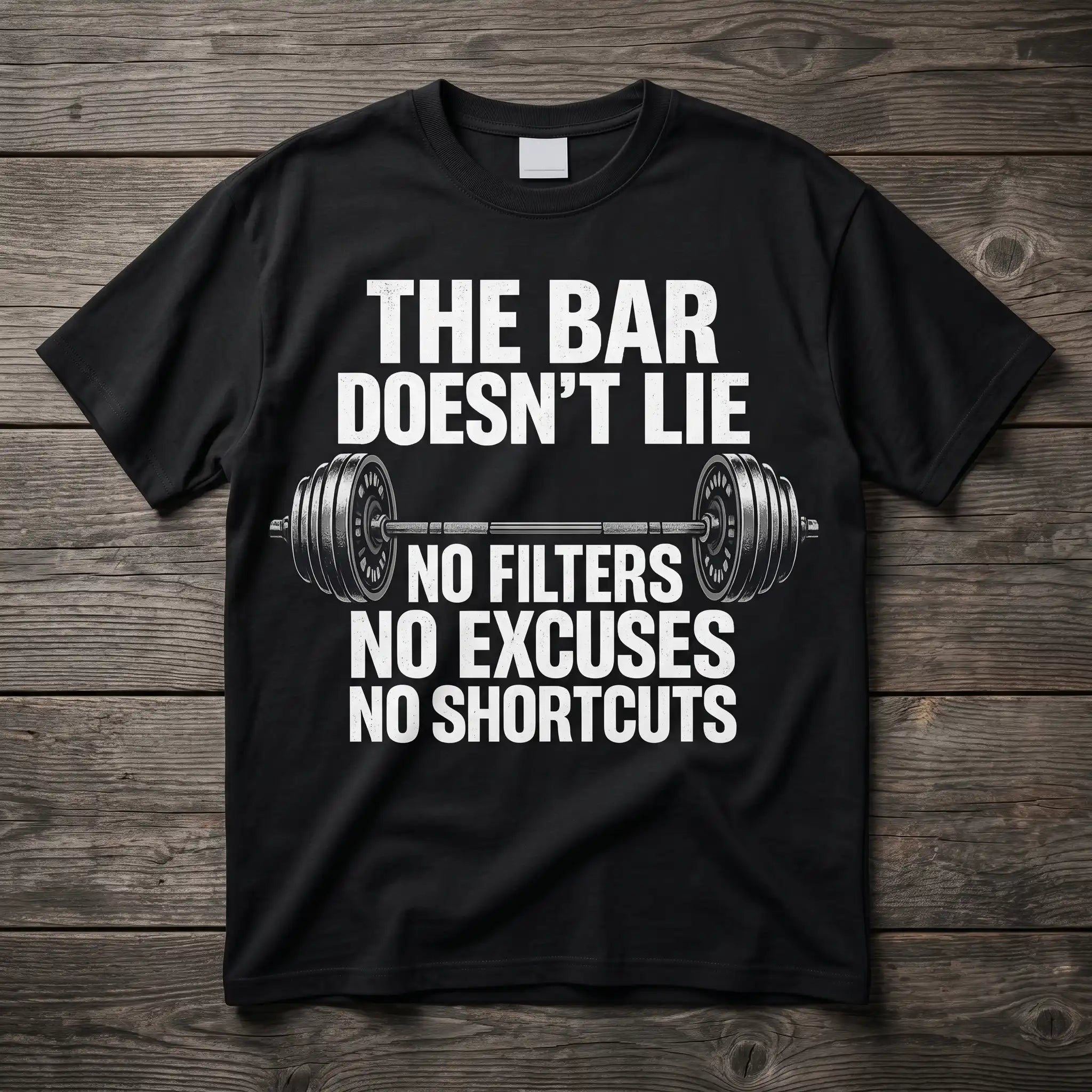 The Bar Doesn't Lie Gym | Fitness Tee