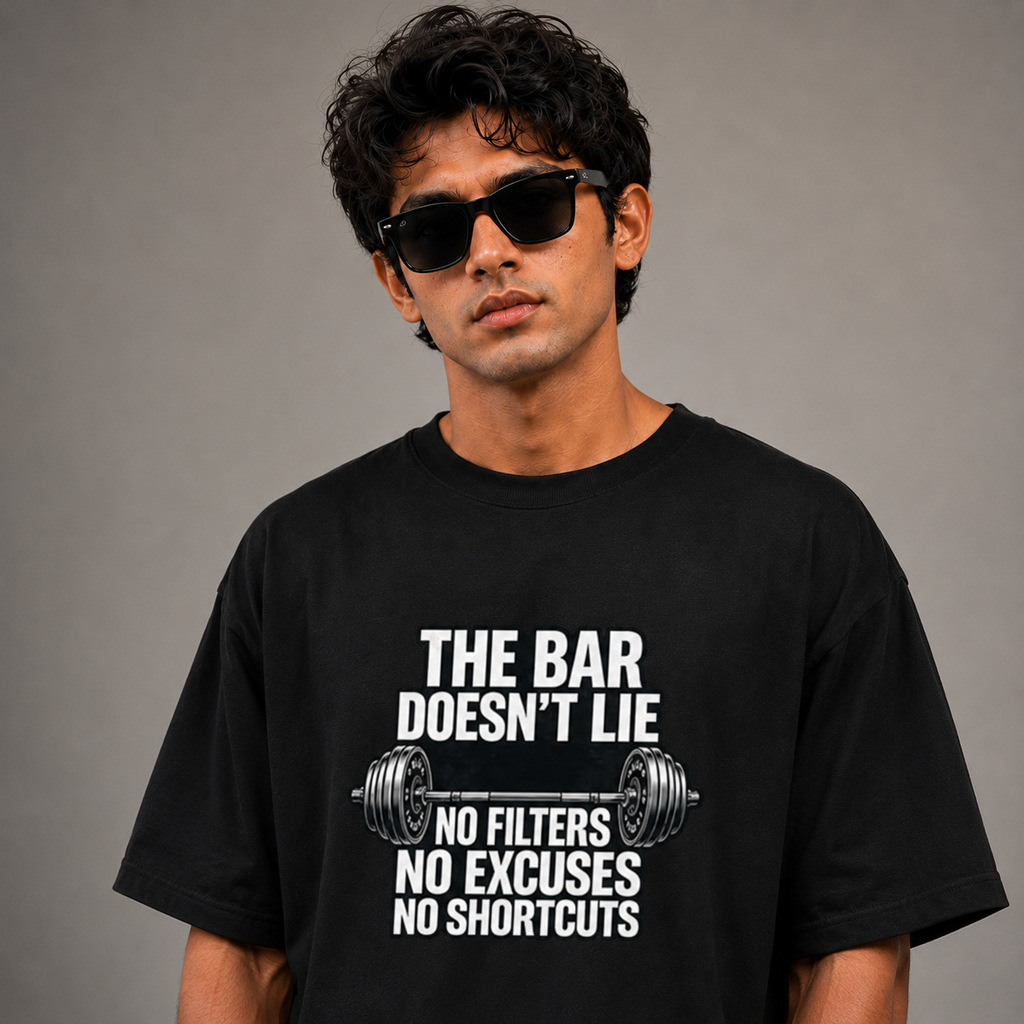 The Bar Doesn't Lie Gym | Fitness Tee