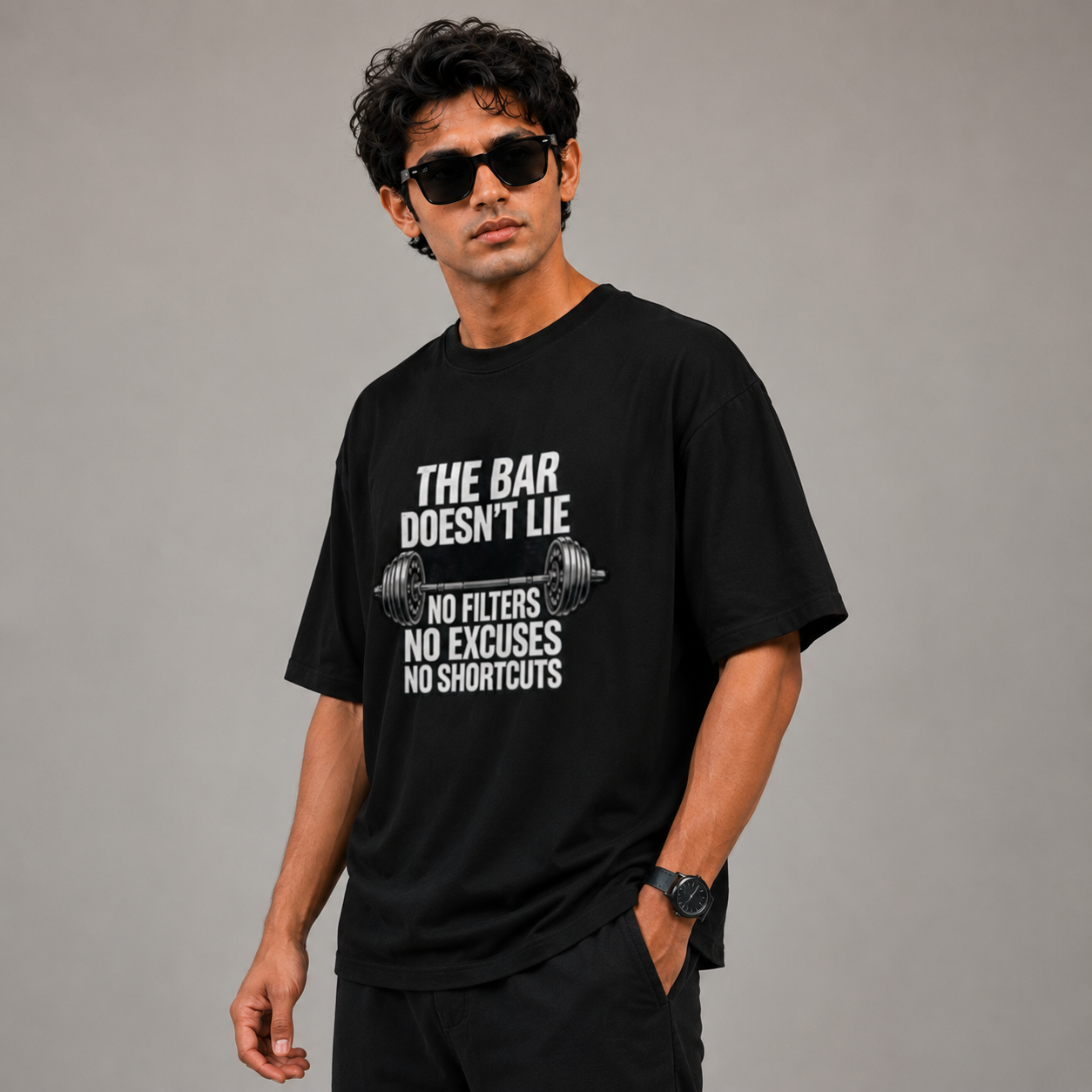 The Bar Doesn't Lie Gym | Fitness Tee