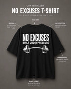NO EXCUSES | OVERSIZED TEE