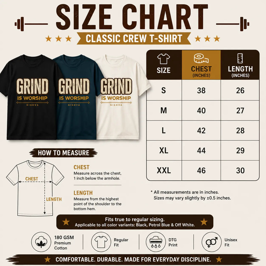 Grind Is Worship  | Gym Tee