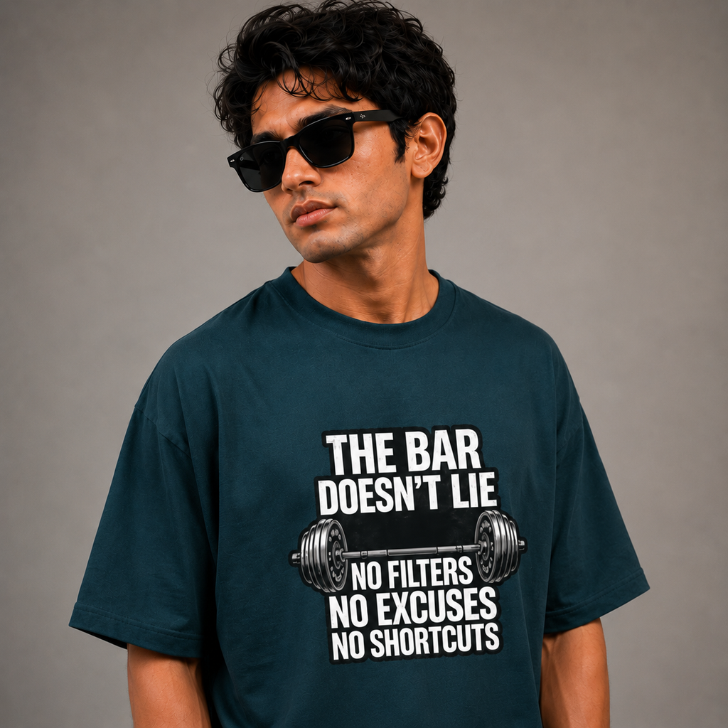 The Bar Doesn't Lie Gym | Fitness Tee
