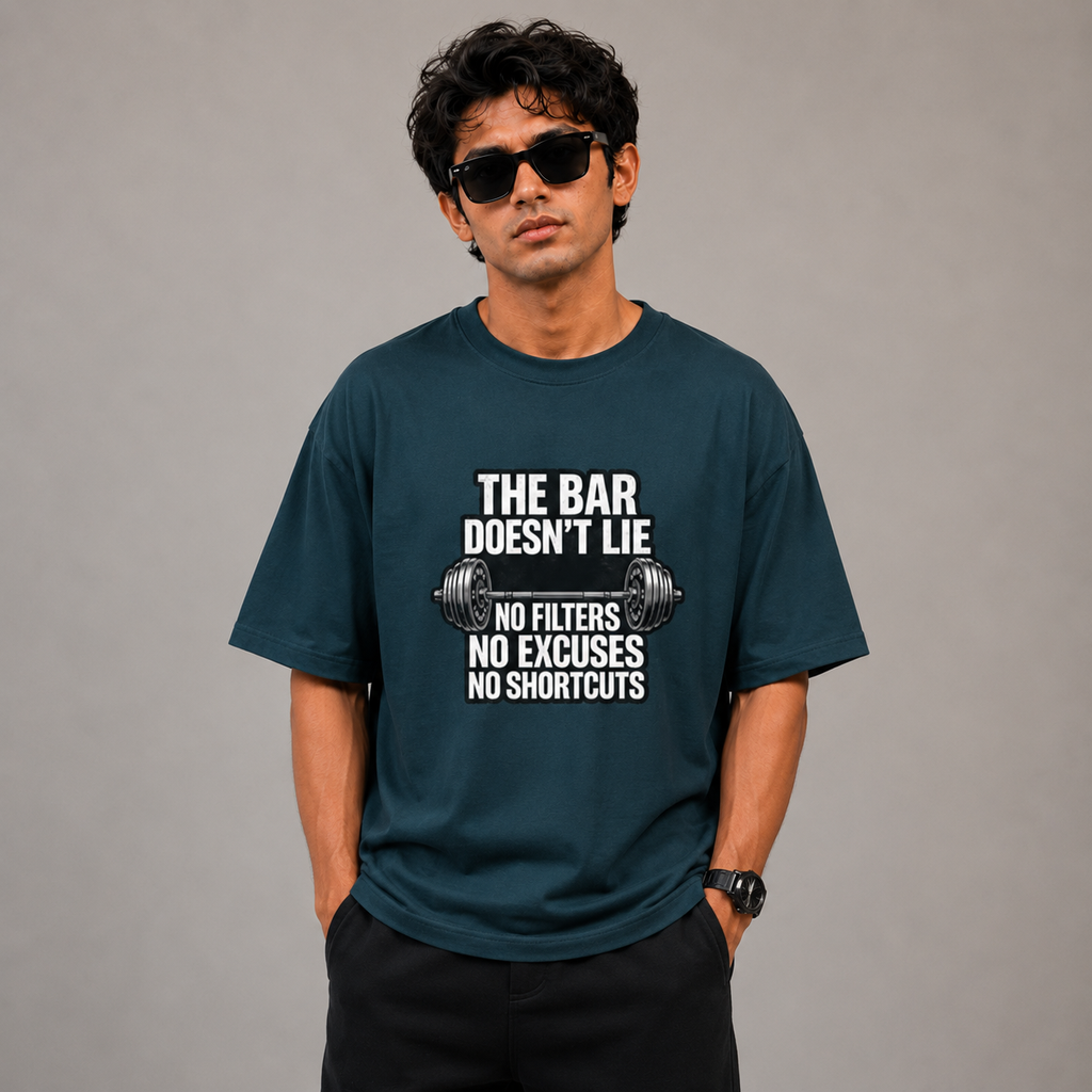 The Bar Doesn't Lie Gym | Fitness Tee