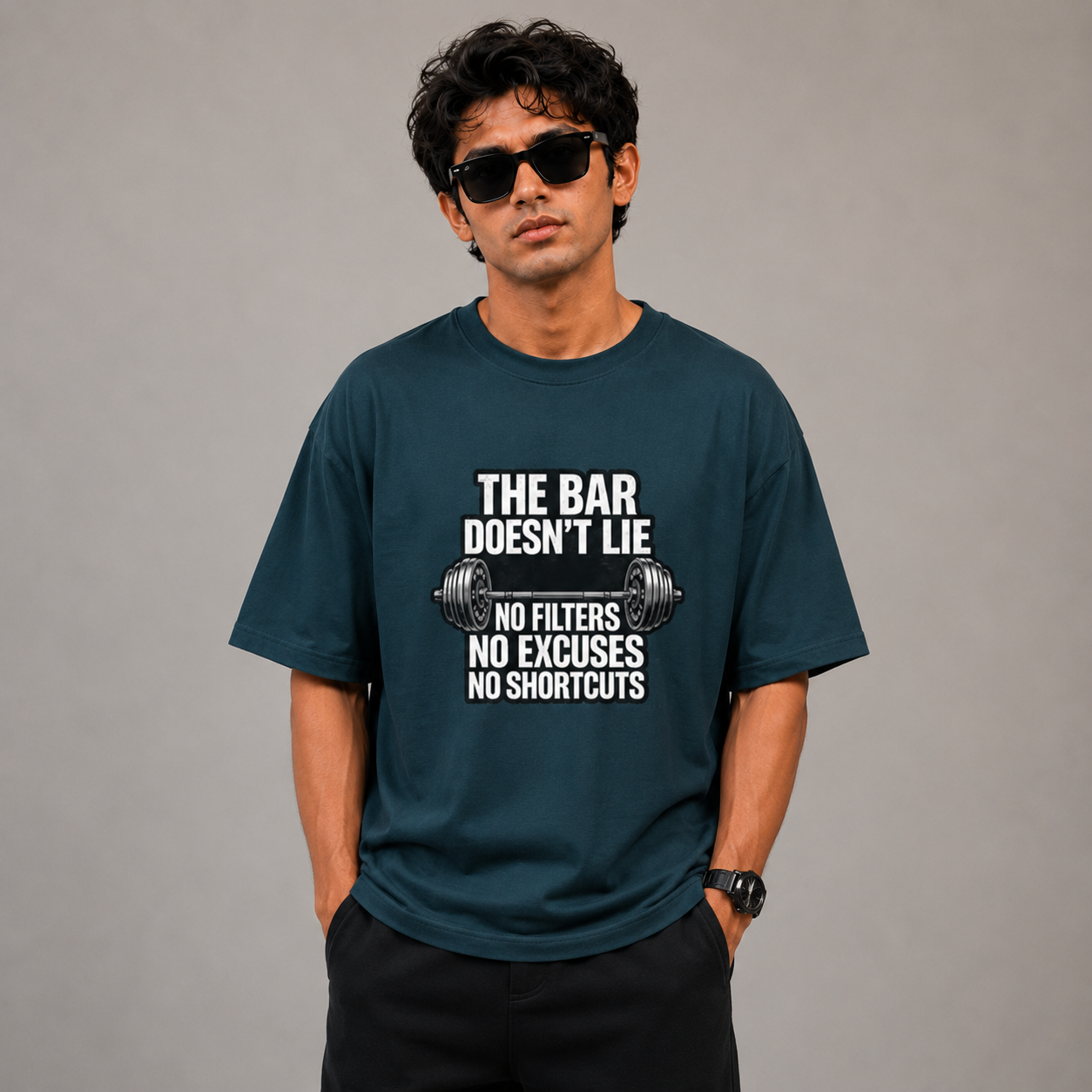 The Bar Doesn't Lie Gym | Fitness Tee