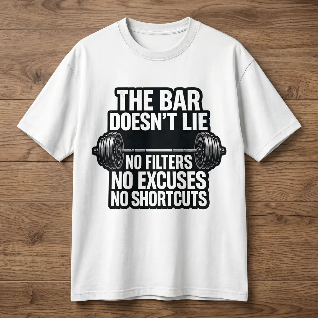 The Bar Doesn't Lie Gym | Fitness Tee